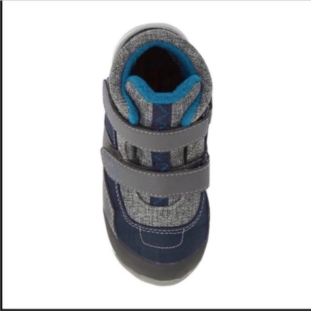See Kai Run Atlas II Waterproof Insulated Snow Boots Shoes Boys Navy Baby 4